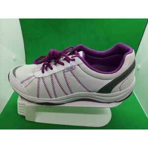 Vionic ALLIANCE White/Purple Active Orthotic Orthaheel Shoes Women's Size 10